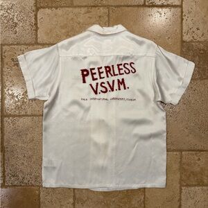 Visvim SS17 V.S.V.M. F.I.L. Irving Camp-Collar PEERLESS Satin Shirt